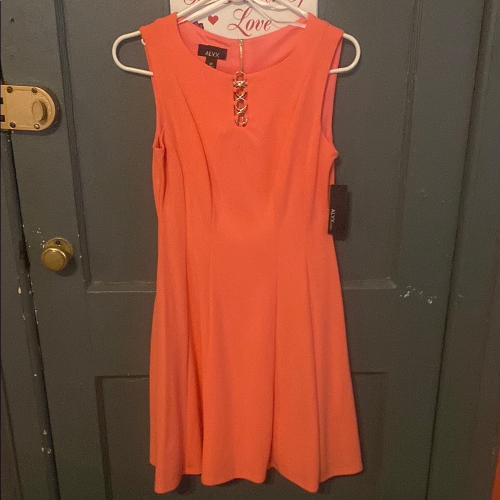 ALYX Coral Sleeveless Dress